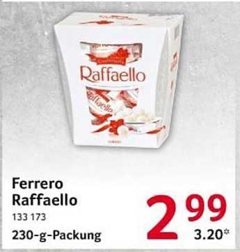 Ferrero Raffaello - Die köstliche Verführung aus der 230-g-Packung