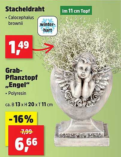 Grab-Pflanztopf „Engel“