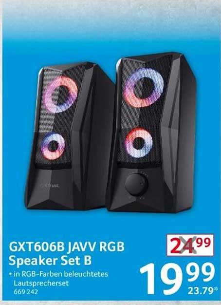 GXT606B JAVV RGB Speaker Set B