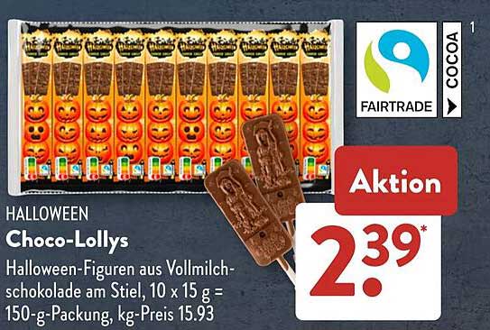 Halloween Choco-Lollys