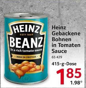 Heinz Gebackene Bohnen in Tomatensauce 415-g-Dose