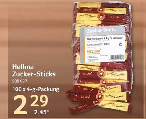 Hellma Zucker-Sticks