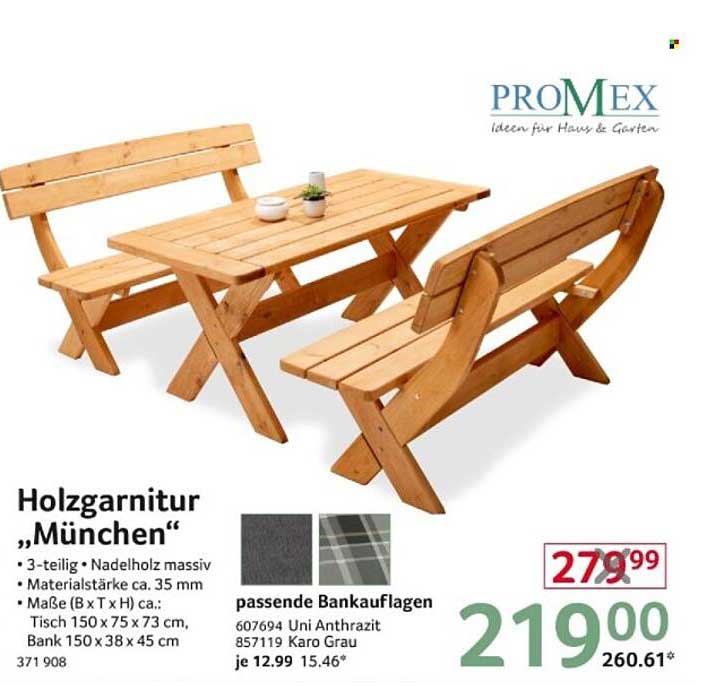 Holzgarnitur "München"
