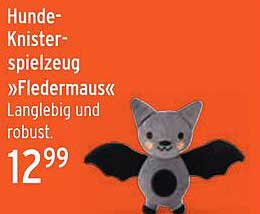 Hundeknisterspielzeug »Fledermaus«