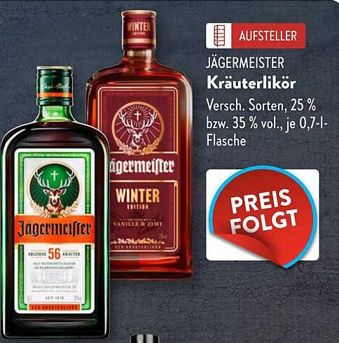 JÄGERMEISTER Kräuterlikör