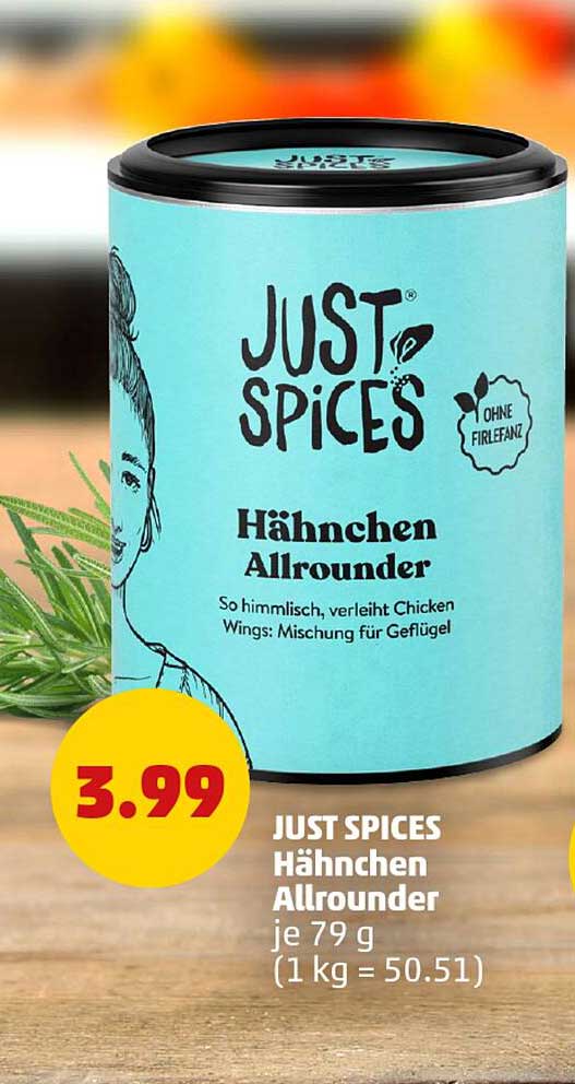 JUST SPICES Hähnchen Allrounder 79 g