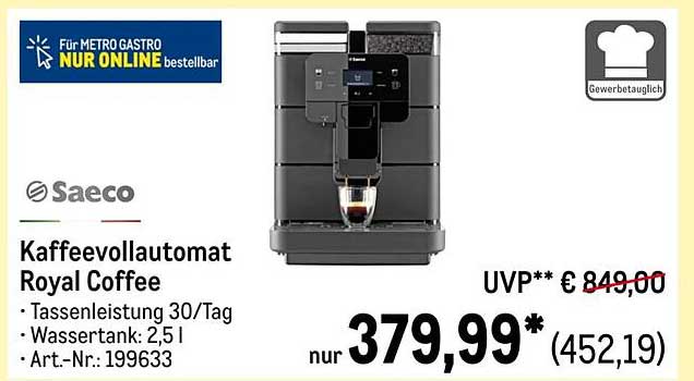Kaffeefvollautomat Royal Coffee