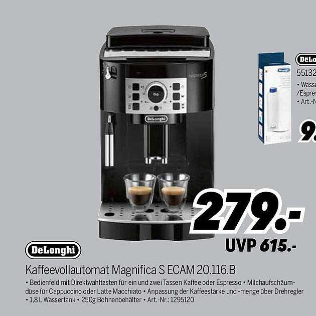 Kaffeevervollautomat Magnifica S ECAM 20.116.B