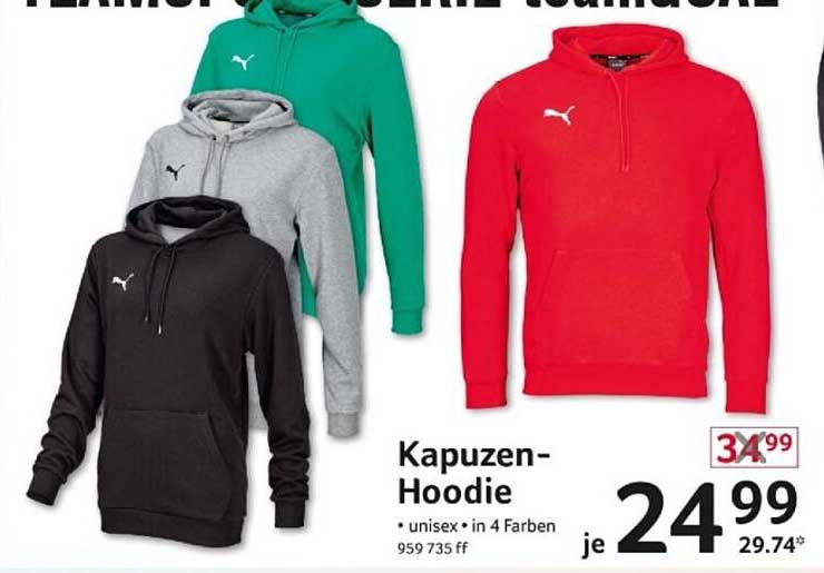Kapuzzen-Hoodie - unisex in 4 Farben