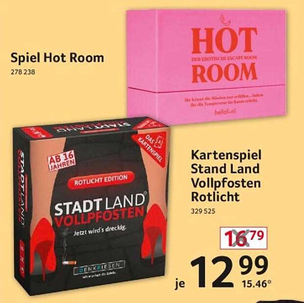 Kartenspiel Stand Land Vollpfosten Rotlicht