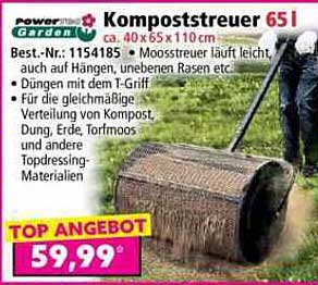 Kompoststreuer 651 - ideal für Ihren Garten