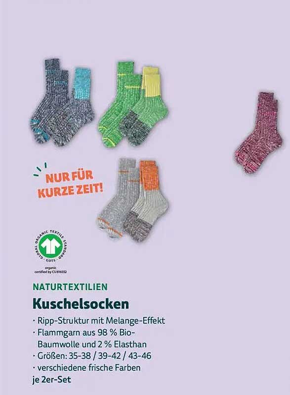 Kuschelsochen im 2er-Set