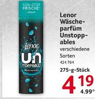 Lenor Wäschereiniger Unstoppables verschiedene Sorten 275 g