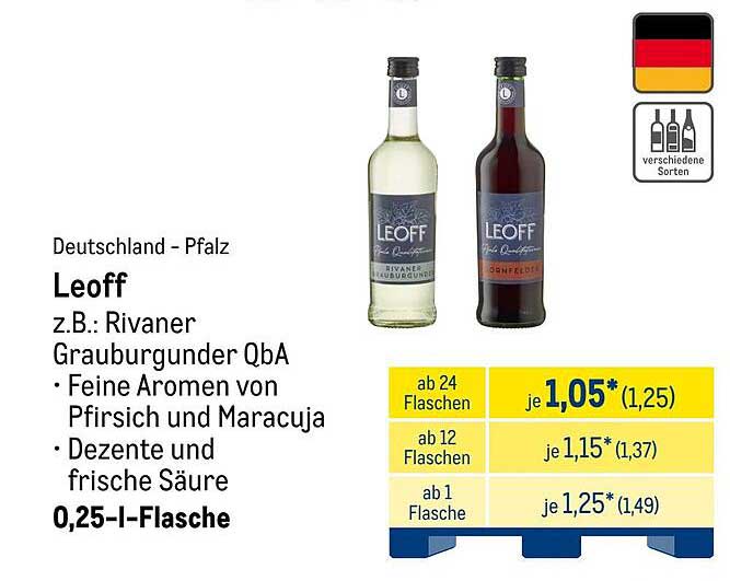 Leoff – Rivaner Grauburgunder QbA