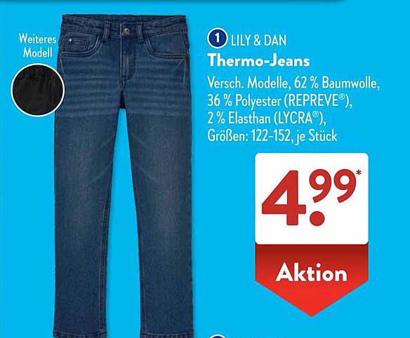 LILY & DAN Thermo-Jeans