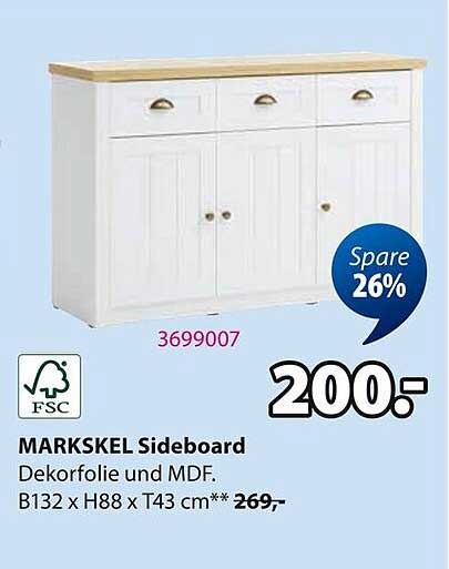 MARKSKEL Sideboard