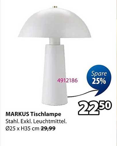 MARKUS Tischlampe