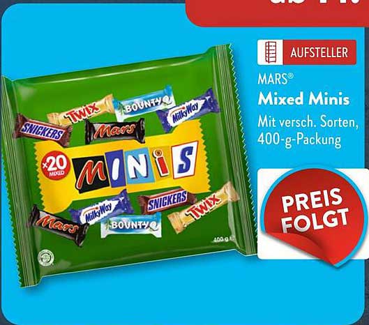 MARS® Mixed Minis, 400-g-Packung