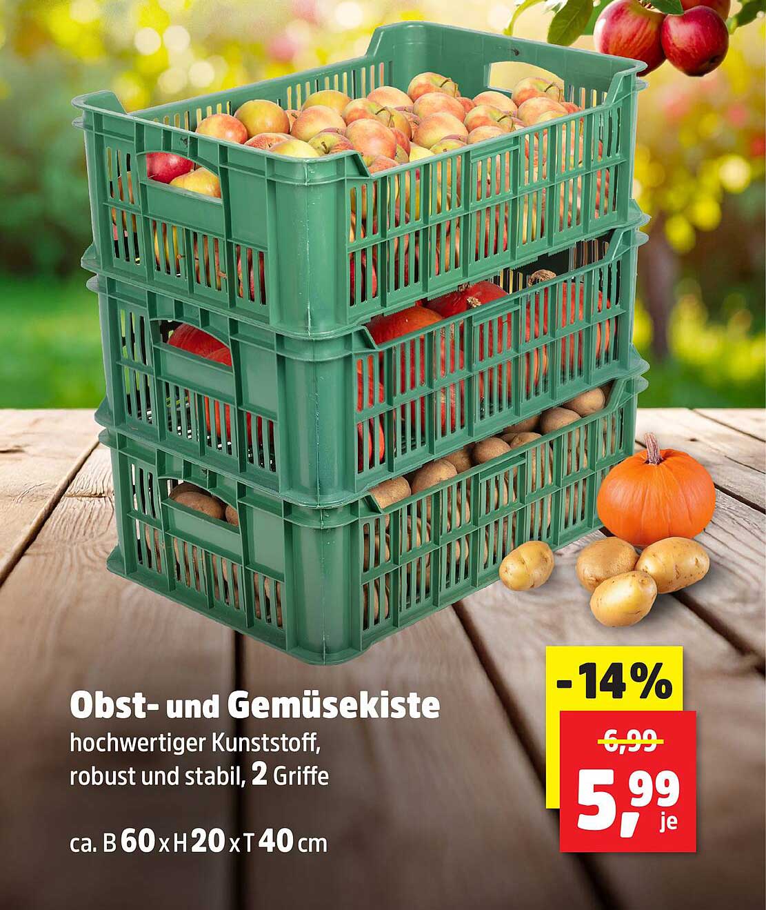 Obst- und Gemüsekiste