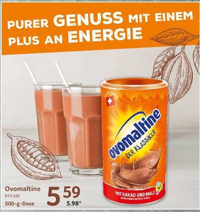 Ovomaltine – Der Klassiker mit Kakao und Malz