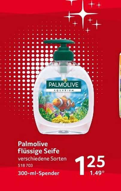 Palmolive flüssige Seife verschiedene Sorten 300-ml-Spender