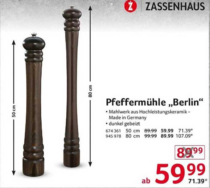 Pfeffermühle "Berlin"