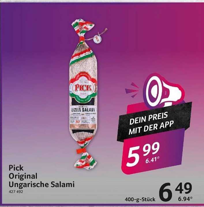 Pick Original Ungarische Salami