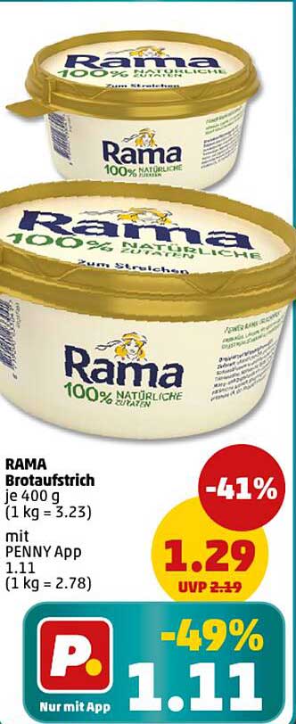 RAMA Brotaufstrich 400 g