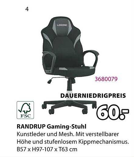 RANDRUP Gaming-Stuhl