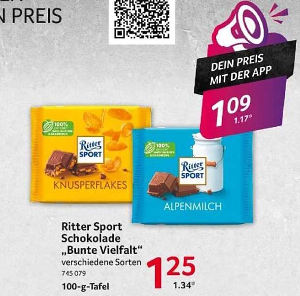 Ritter Sport Schokolade „Bunte Vielfalt“