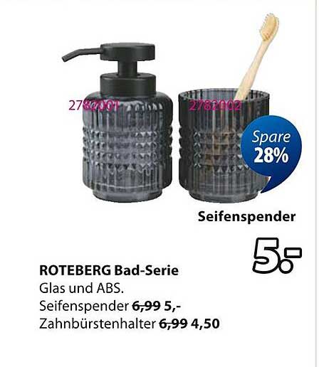 ROTENBERG Bad-Serie Seifenspender