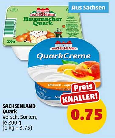 Sachsenland Quark - Hausmacher Quark und QuarkCreme