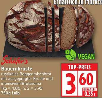 Schäfers Bauernkruste - rustikales Roggenmischbrot