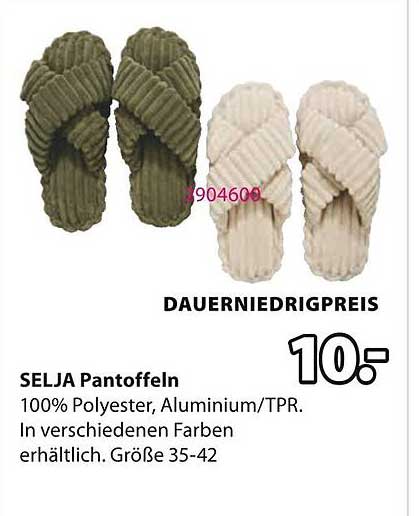 SELJA Pantoffeln