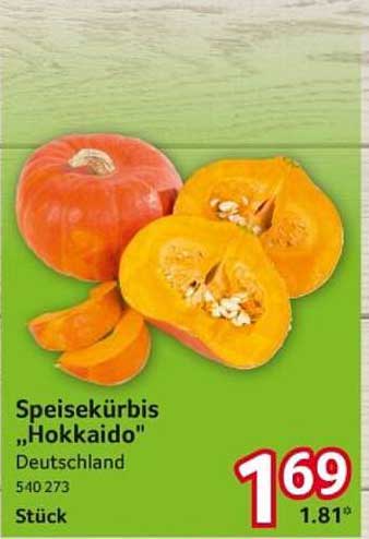 Speisekürbis "Hokkaido"
