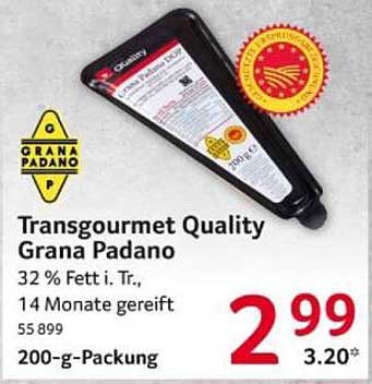 Transgourmet Quality Grana Padano