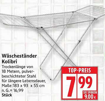 Wäscheständer Kolibri