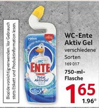 WC-Ente Aktiv Gel verschiedene Sorten 750-ml-Flasche