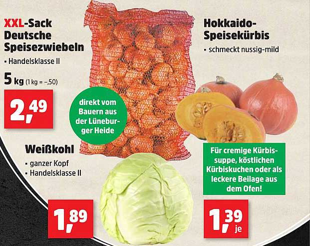 XXL-Sack Deutsche Speisezwiebeln - Handelsklasse II