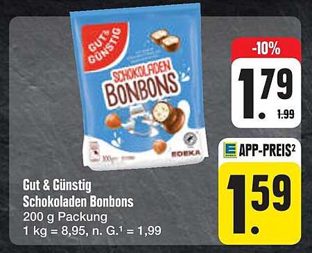 Gut & Günstig Schokoladen Bonbons