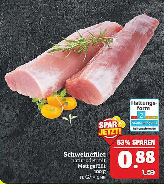 Schweinefilet Natur Oder Mit Mett Gefüllt Angebot bei Marktkauf Schweinefilet Natur Oder Mit Mett Gefüllt Angebot bei Marktkauf