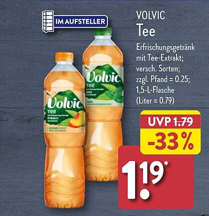 Fabelhafte Volvic Tee Angebot Bilder