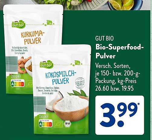 GUT BIO Bio-Superfood-Pulver