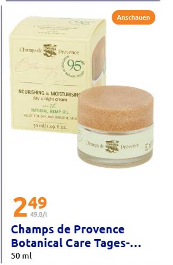Champs de Provence Botanical Care Tages- und Nachtcreme 50 ml