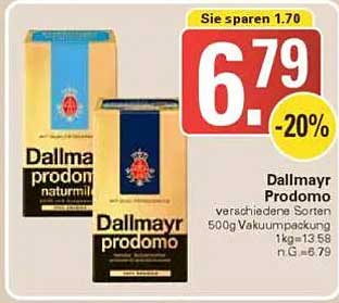 Dallmayr Prodomo - 500g Vakuumverpackung