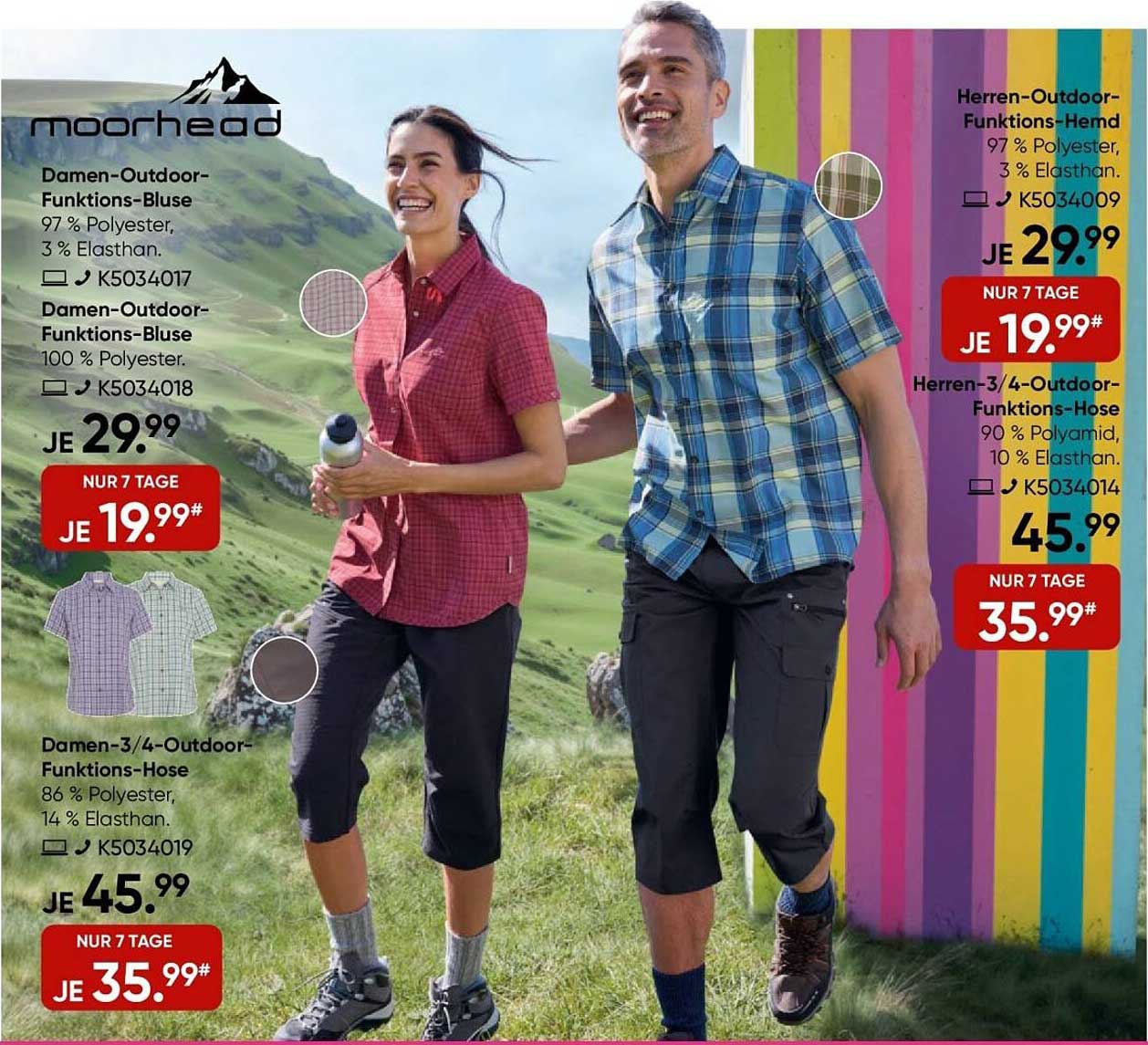 Damen-Outdoor-Funktions-Bluse - 19,99€ (statt 29,99€)