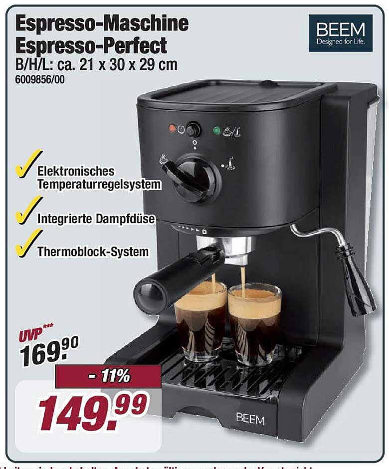 Espresso-Maschine Espresso-Perfect