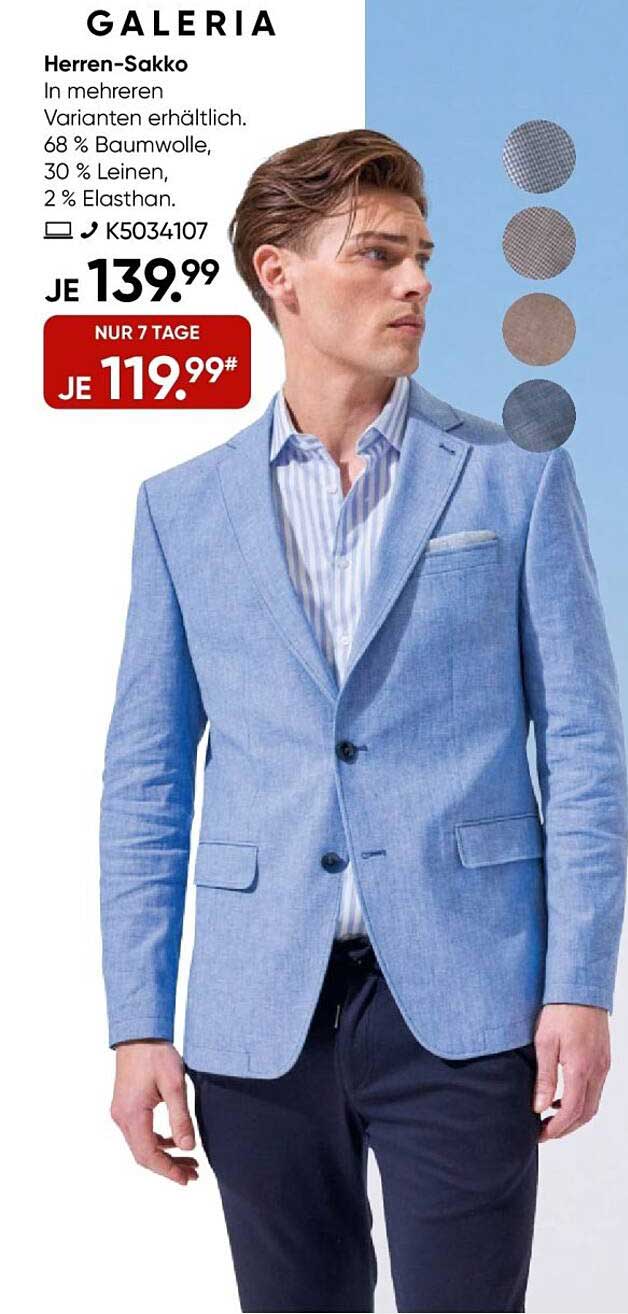 Herren-Sakko - Nur für kurze Zeit im Angebot!