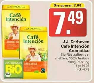 J.J. Darboven Café Intención Aromatico