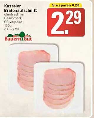 Kasseler Bratenaufschnitt - ofenfrisch im Geschmack